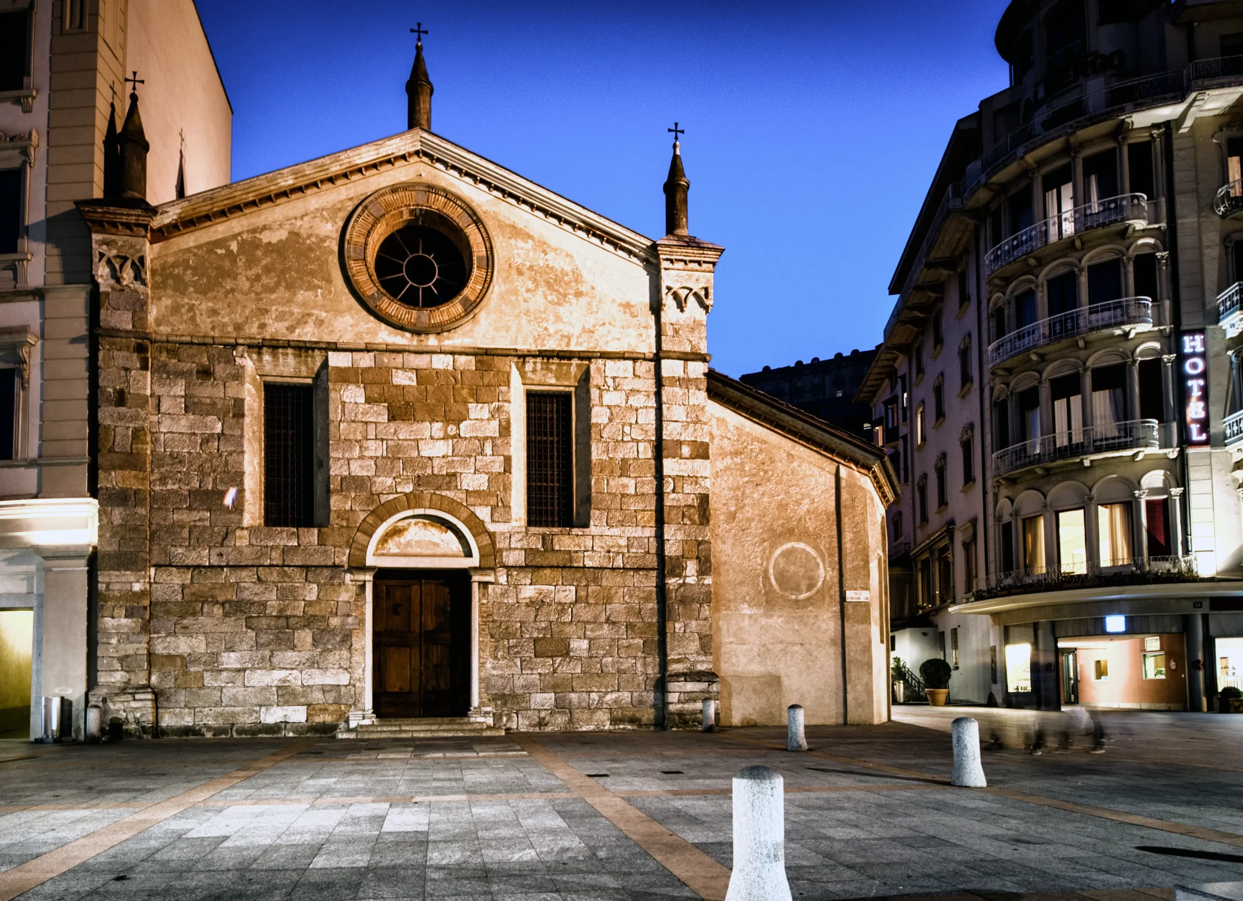 What to see in Lugano in a day- Church of Santa Maria degli Angioli  