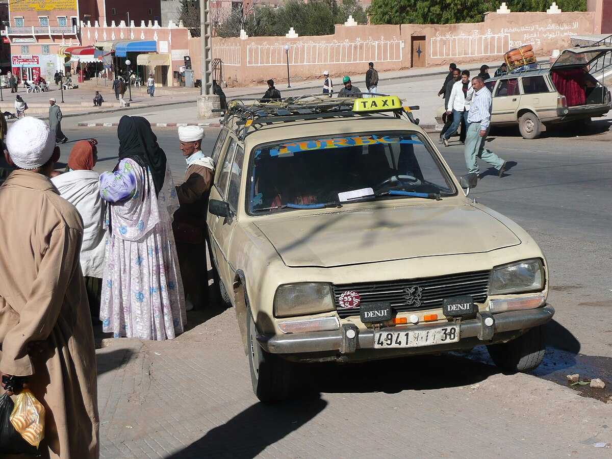 Peugeot 504 African Taxis