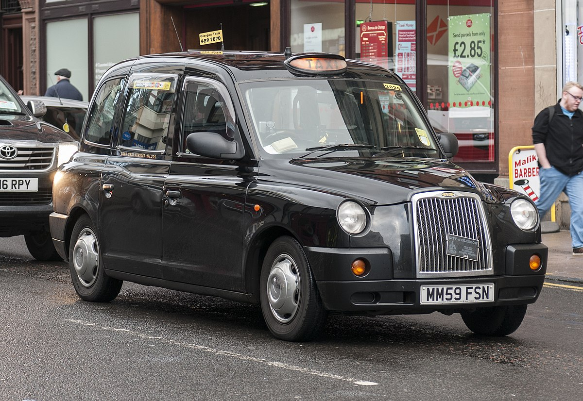 English London Black Cab Taxi