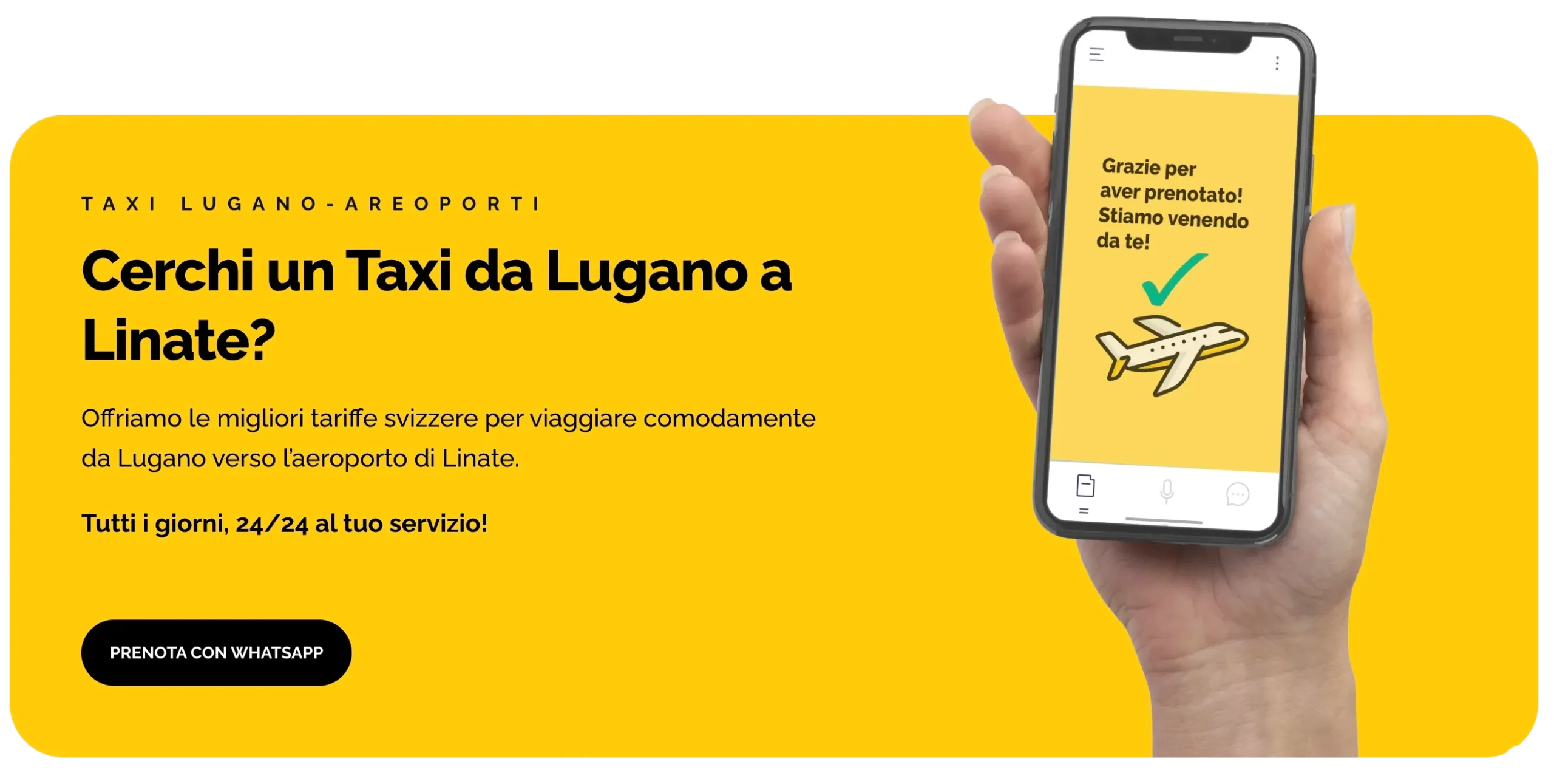 TAXI LUGANO MILAN