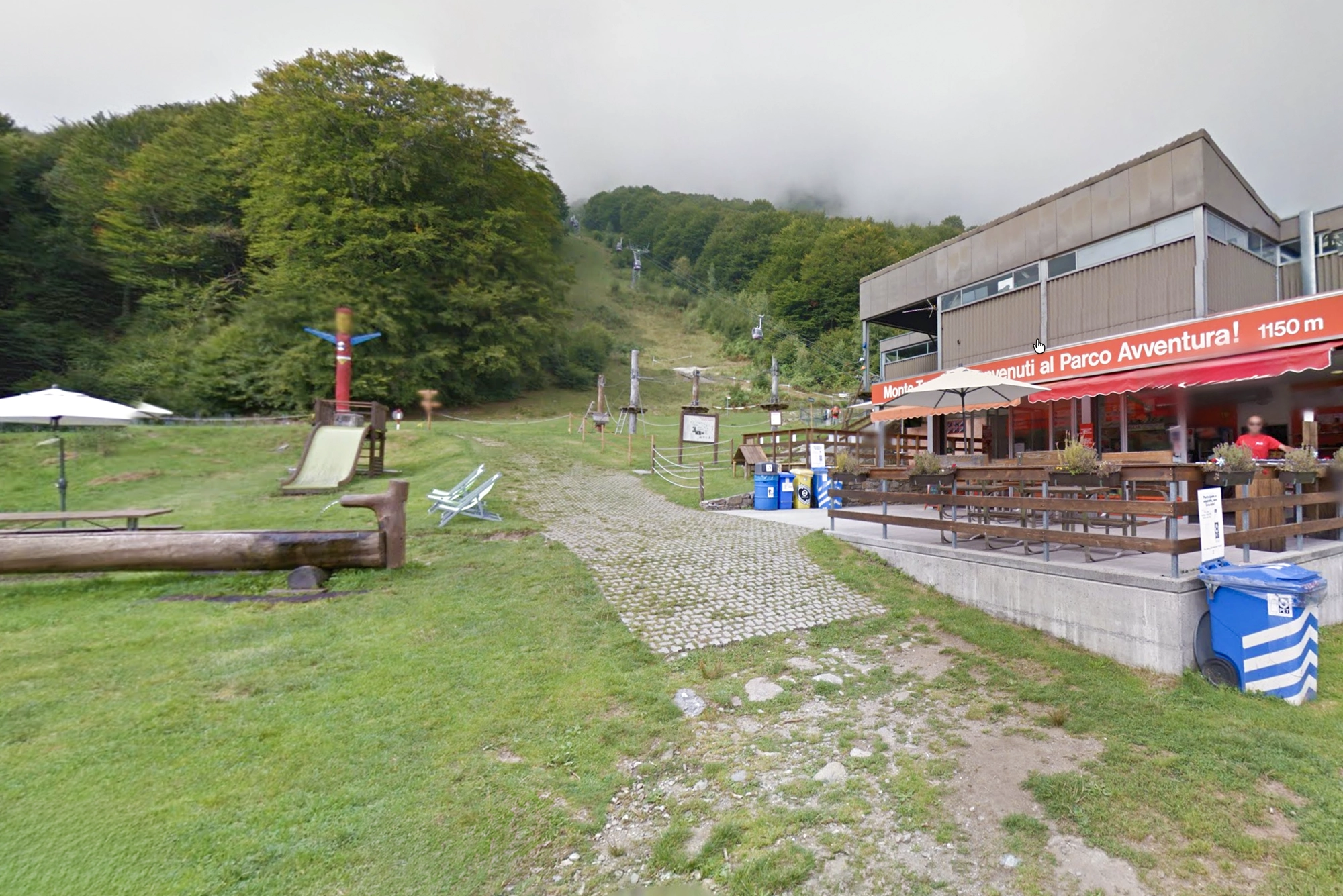 Adventure park of Monte Tamaro (Rivera)